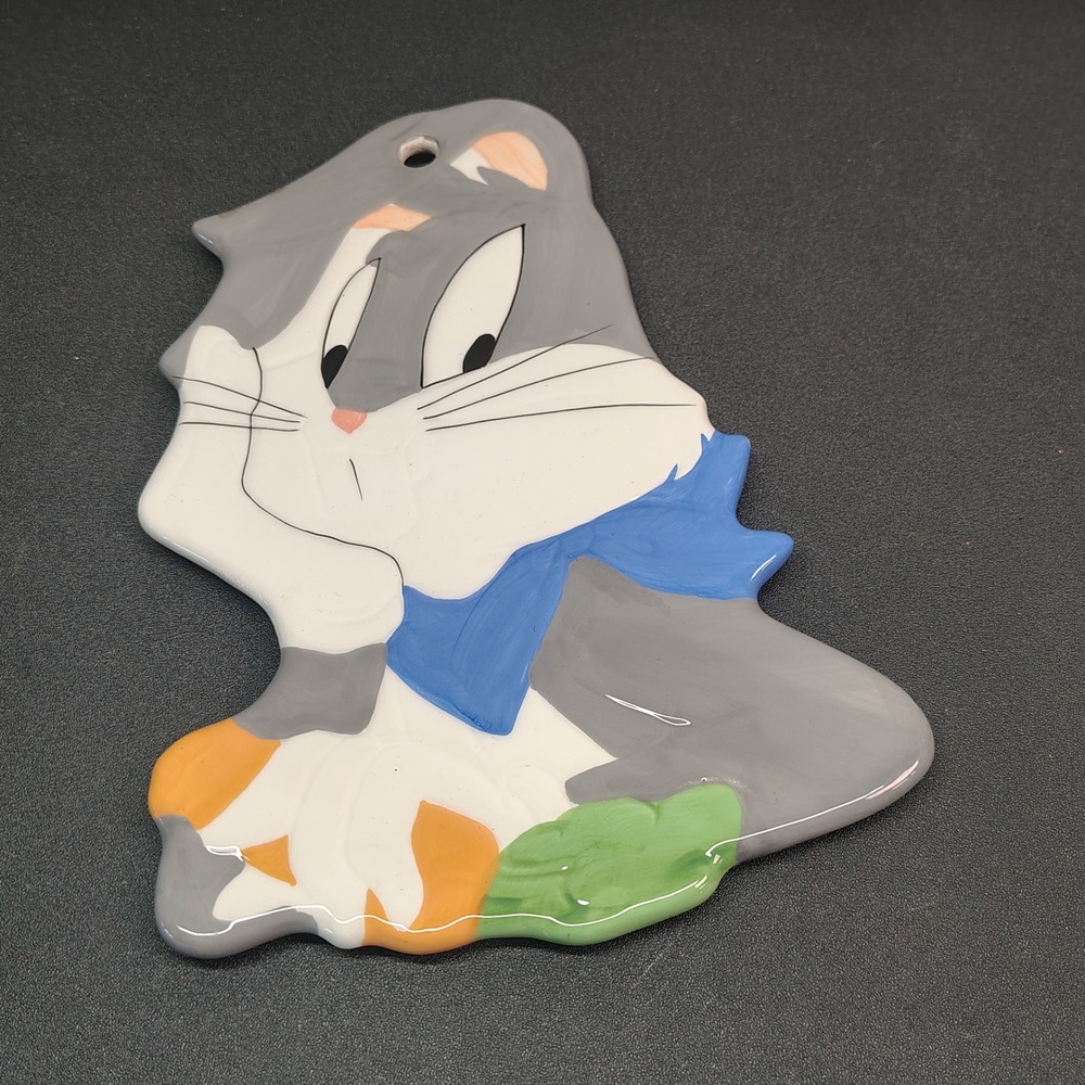 Warner Bros Sylvester Ceramic Trivet Unisex 1993 Looney Tunes Vintage